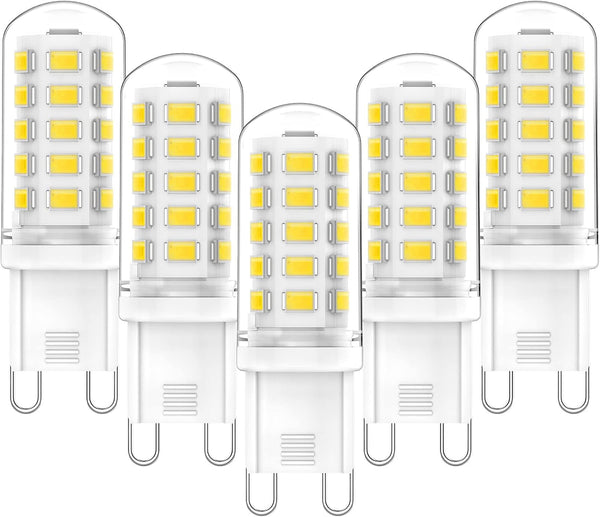 YUIIP G9 LED Bulb 6000K Daylight White 4W (40W Halogen Equivalent), AC120V