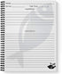 Gotcha Covered Notebooks Hardcover Homemade With Love, 8.5" x 11" Spiral Recipe Notebook, 120 Pages