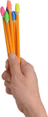 Westcott 14891 Pencil Eraser Toppers, Assorted, 12 Pack