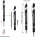Funny Pens, 12 Pcs Fine Point Smooth Writing Pens, Inspirational Ballpoint Pens with Touch Stylus Tips, Black Ink 1.0