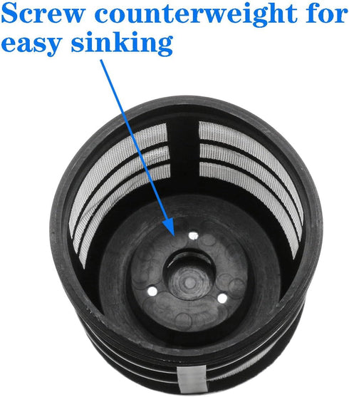 Stainless Steel Encryption Filters, Double-Layer Garden Hose Strainer with 3/8", 1/2" Barb Connection, 2 Packs