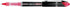 uniball Vision Elite Roller Ball Pen, Stick, Micro 0.5 mm, Black Barrel, Assorted Ink Colors