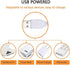 LED Heart Shaped Neon Night Lights Warm White Neon Lamp USB & Battery Powered Hanging Wedding Sign Novelty Indoor Lamps