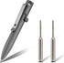 KeyUnity KP05SW Bolt Action Pen with Clip, Titanium Alloy EDC Pocket Pen, Retractable Metal Ballpoint Pen for Everyday