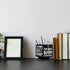 Wooden Spinning Pen Holder for Desk, Cute Organizer for Home Office, Funny Pencil Case Storage