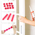 Caulk Cap Caulk Saver Cap, Universal Fit Caulk Tube Latex Sealing Caps for Sealing and Preserving, Caulk Saver Sealer Caps for Caulk, Silicone, Roofing Cement, Red (10)