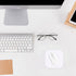 Mini Mouse Pad, 6x6 Inches, Waterproof Non-Slip Rubber Base for Laptop, Keyboard Tray, Wireless Mouse, Home, Office
