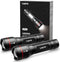 Lepro LED Flashlights LE2000, High Lumen, 5 Lighting Modes, Waterproof Pocket Size Flashlight, 2 Pack for Outdoor