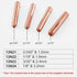 TIG Collet 13N24 (1/8"&3.2mm) for 9, 20 & 25 Series Welding Torch, 10Pcs