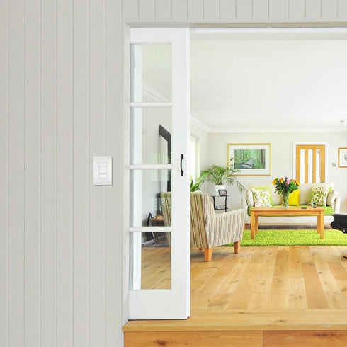 450W Dimmer Bulbs, WSCL450TCCCV4, 1 Count Legrand Pass & Seymour Wide Slide LED Light Switch, No Derating for CFL & LED