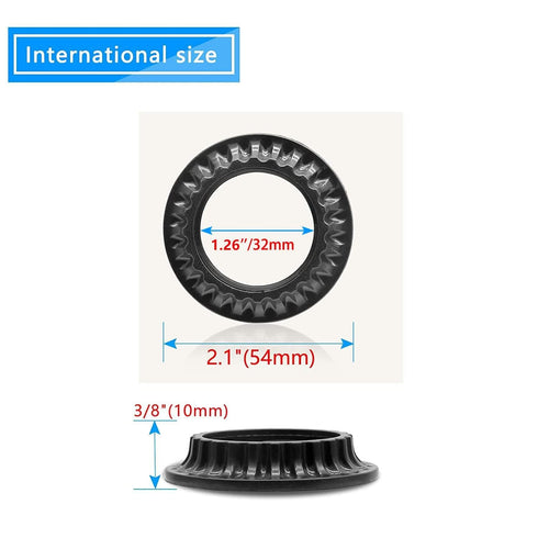 Zorveiio 6 1.26''/32mm Pcs Lamp Shade Ring Retaining Rings Light Socket Collar Ring for Lamp Shade Light Fixture