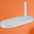 RANDOM Matte White Toilet Paper Holder with Phone Shelf, SUS 304 Stainless