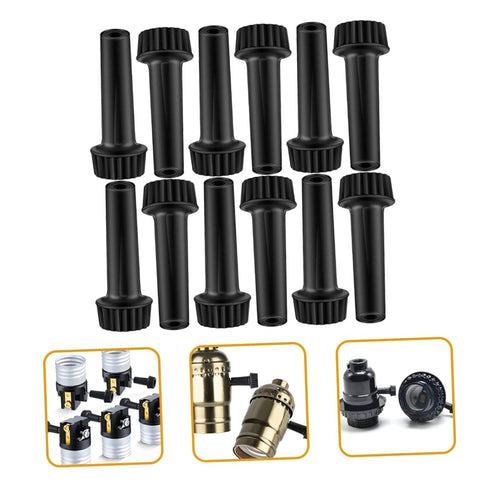 20pcs Standard Lamp Switch Replacement Knob Light Socket Knob for DIY Projects Easy Installation Plastic for Floor
