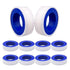 BetterJonny 10 Rolls Teflon Tape, 12mmx10m PTFE Pipe Sealant, Industrial Thread Seal Tapes, Waterproof