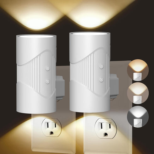 easuntec Night Light, Night Lights Plug into Wall, Warm Led Night Light,