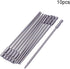 Utoolmart 10 Pcs H3 Magnetic Hex Head Screwdriver Bits, 1/4 Inch Hex Shank, 150mm Length S2 Power Tools