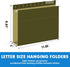 Extra Capacity Hanging File Folders - RAZCC 30 Pack, Letter Size Reinforced with Heavy Duty 2 Inch Expansion