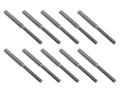 10x 304 M8 to M10 Stainless Steel Double End Threaded Stud Screw Bolts 80mm