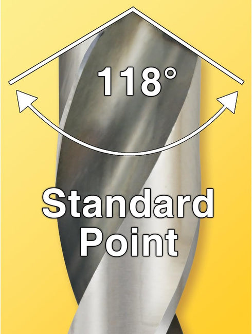 IVY Classic 01122 11/32-Inch M2 High Speed Steel Drill Bit, 118-Degree Point, 1/Card by IVY Classic