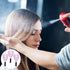 NOWHYX 3 Pcs Barber Salon Face Shield,Plastic Hairdressing Shield with Sponge Handle Reusable Hairspray Protector