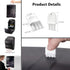 Toilet Paper Dispenser Key,Paper Towel Dispenser Key Replacement Tissue Dispenser Key Hard Plastic Wa-ffle Toilet Paper