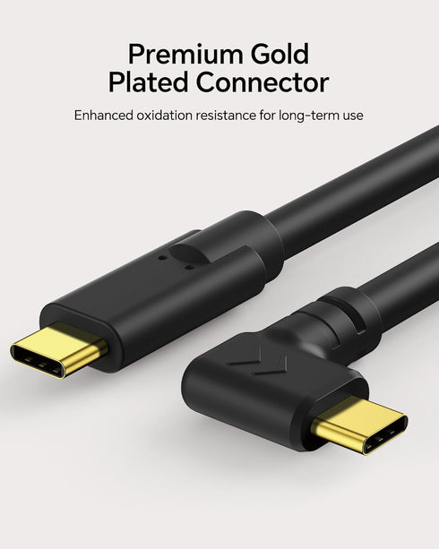 16ft-USB 3.2 Gen2 10Gbps C Camera Transfer Cable, USB Data Transfer & Live View Cord,Thickened Copper Core,Ideal