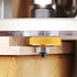 Frandilo 1/4 Inch Set, 3 6 Set (1/16", 1/8", 3/16", 1/4", 5/16", 3/8" 1/4" 1/2" Shank Rabbet Router Bit PCS Rabbeting