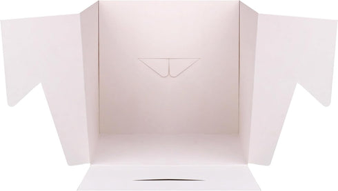 Cakebon 1-Pack Cake Boxes with Cake Drums (Black, 8 inch) for Birthdays, Weddings, and Christmas Parties - 8 Inch Cake