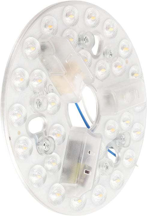 5.3 Inch 15W 3CCT 3000K 4200K 6500K Dioche Ceiling Fan LED Light Replacement Round Retrofit Kit Aluminum PC Warm