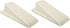 Shepherd Hardware 8935E Door Wedge, 2-Pack, Almond