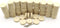 TEMO 100 pc Felt Polishing Wool Bob Burr with 1 Inch Diameter and 1/4 Inch High Wheel #429 for Dremel Rotary Tools