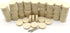 TEMO 100 pc Felt Polishing Wool Bob Burr with 1 Inch Diameter and 1/4 Inch High Wheel #429 for Dremel Rotary Tools