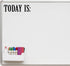 VWAQ Today Is Whiteboard Decal - Vinyl Sticker for Teachers Classroom Dry Erase Board or Walls (1.5"H X 6"W)
