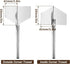 4Pcs Stainless Steel Drywall Corner Tool Set, 2 Inch Inside & Outside Corner Trowel for Bricklaying Finishing