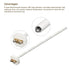 MECCANIXITY 12" K Type Thermocouple Sensor, Ceramic Probe for Muffle Furnace Oven, High Temp -50 to 1100°C 2.5x300mm