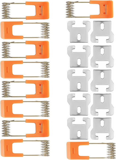 HONYURIS 10 Sets Downlight Panel Lamp Spring Clips Light Emitting Diode Recessed Lighting
