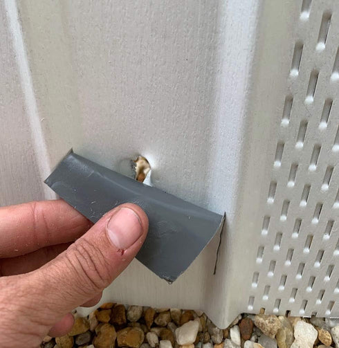 Stick N Repair Cracked Bathtub, Pool Liner, Roof, Skylight, Vinyl Skirting Repair Kit