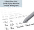 Gel Pens, 6 Pcs 0.5mm Fine Point Smooth Writing Japanese Cute Black Ink Pens for Journaling and Note Taking