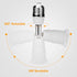 JACKYLED E26 to E26 Light Socket Extender, 3.9 /10CM Extension, 3-Pack