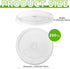 200 Count 4 oz Frozen Frozen Clear Plastic Flat Lids Paper Ice Cream Cups Yogurt Cup Dessert Bowls Dessert