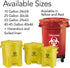 33 29" 43" 1.1 0.0011 Inch, 20 RESILIA Biohazard Bags - Hazardous Waste Disposal, Meets DOT ASTM Standards for Hospital
