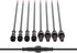 BTF-LIGHTING 2 Pin Electrical Connector - 22AWG IP65 Male Female Extension Cable for LED Strip Lights