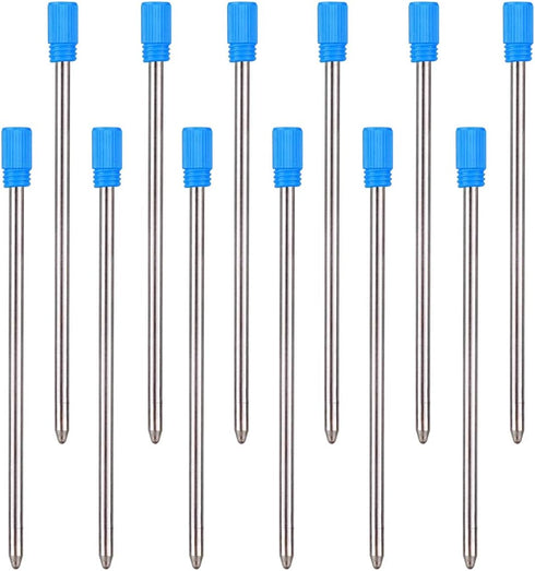 Penyeah D1/2.75" Ballpoint Pen Refills - 4-in-1 Stylus/Diamond Stylus/Lighted Tip Pen/Led Pen Light, 0.7mm Fine Point