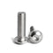 M4-0.7 x 12mm Button Head Hex Socket Cap Screws, 304 Stainless Steel, Full Thread, Plain Finish, Metric Thread Hex