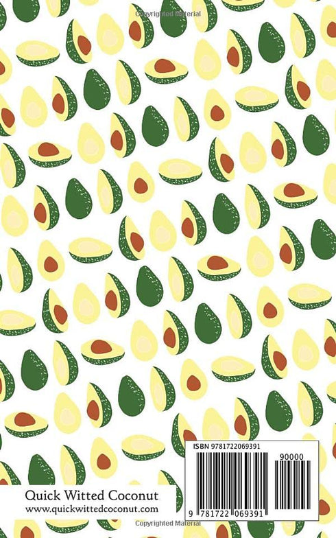Avocado Notebook - Ruled Pages - 5x8 - Premium: (Original Edition) Fun notebook 96 ruled/lined pages (5x8 inches / 12.7x20.3cm / Junior Legal Pad / Nearly A5)