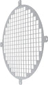 Repa Market 8" Galvanized Steel Round Crawl Space Vent Grid - Durable Metal Air Supply Exhaust Protection Mesh