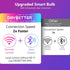 Bulbs, Bulb Home,Preset A19 E26 2.4G Dimmable Bulbs, 60W 800LM, 4 Pack DAYBETTER Smart Light RGBCW Color Changing Smart