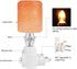 2 Pack Syntus Himalayan Salt Lamp Natural Crystal Salt Light Glow Hand Carved Night Lights Wall Light, UL Listed Plug