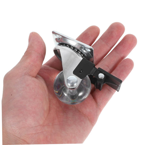 4pcs Zerodeko Casters Swivel Caster Wheels for Cabinet Office Chair Furniture Bedside Museum