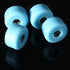 RNUDBLSK 8 Pcs Professional PU+Metal Bearing Wheels for Wooden Fingerboard